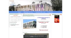 Desktop Screenshot of mediatheque-lambersart.net